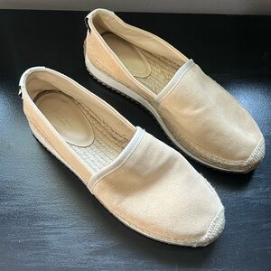 RAG & BONE CREAM ESPADRILLES SIZE 38